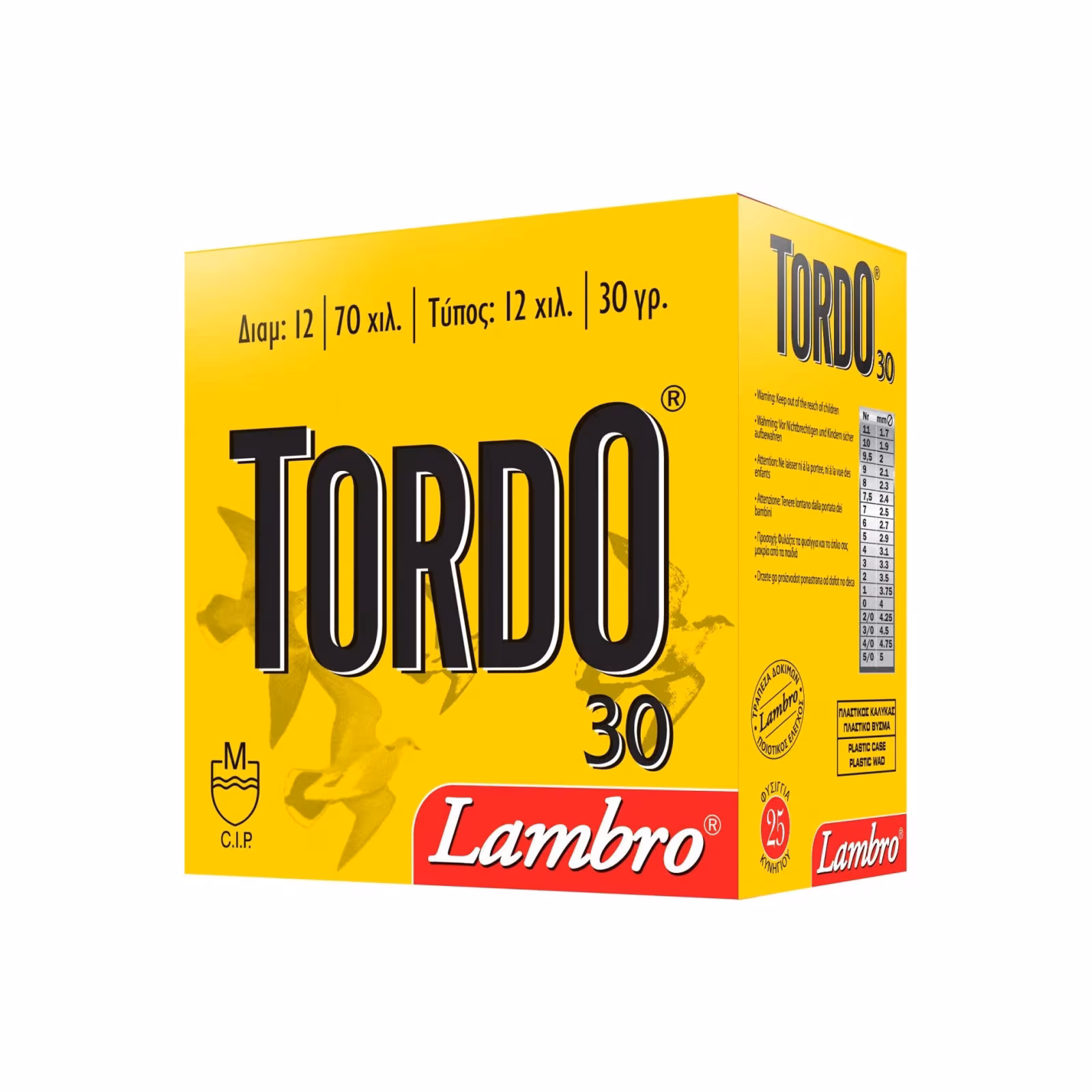 LAMBRO TORDO 30 GRAM SAÇMA