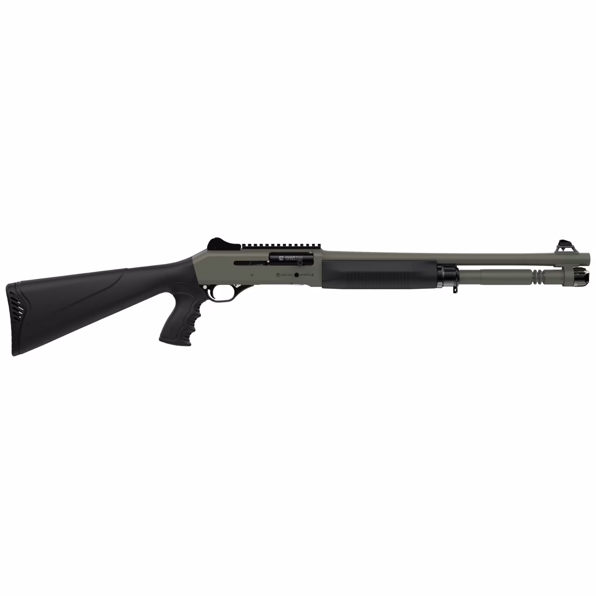 Aselkon S4 GT Nato Green Hybrid Taktik Pistol Grip Yarı Otomatik Av Tüfeği