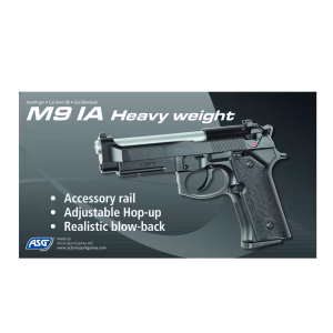 ASG BERETTA F92 M9 IA FULL METAL BLOWBACK AİRSOFT TABANCA 14835